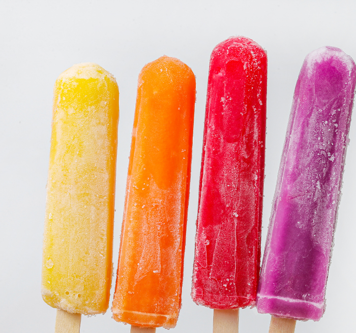 Fruit Flavored Popsicles